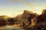 Italian Sunset Thomas Cole